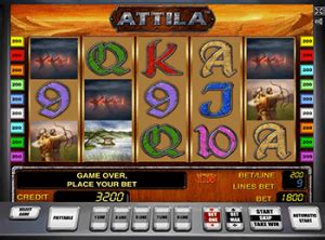 Игровой автомат Attila — играть онлайн